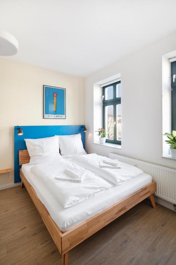 Tinytiny Modernes Studio Apartment In Plagwitz Leipzig Extérieur photo