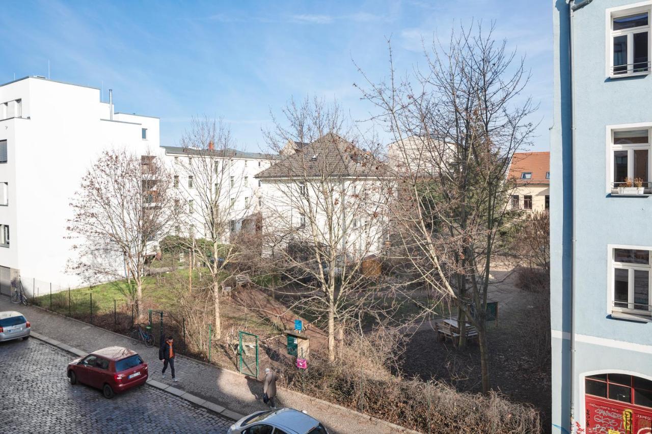 Tinytiny Modernes Studio Apartment In Plagwitz Leipzig Extérieur photo